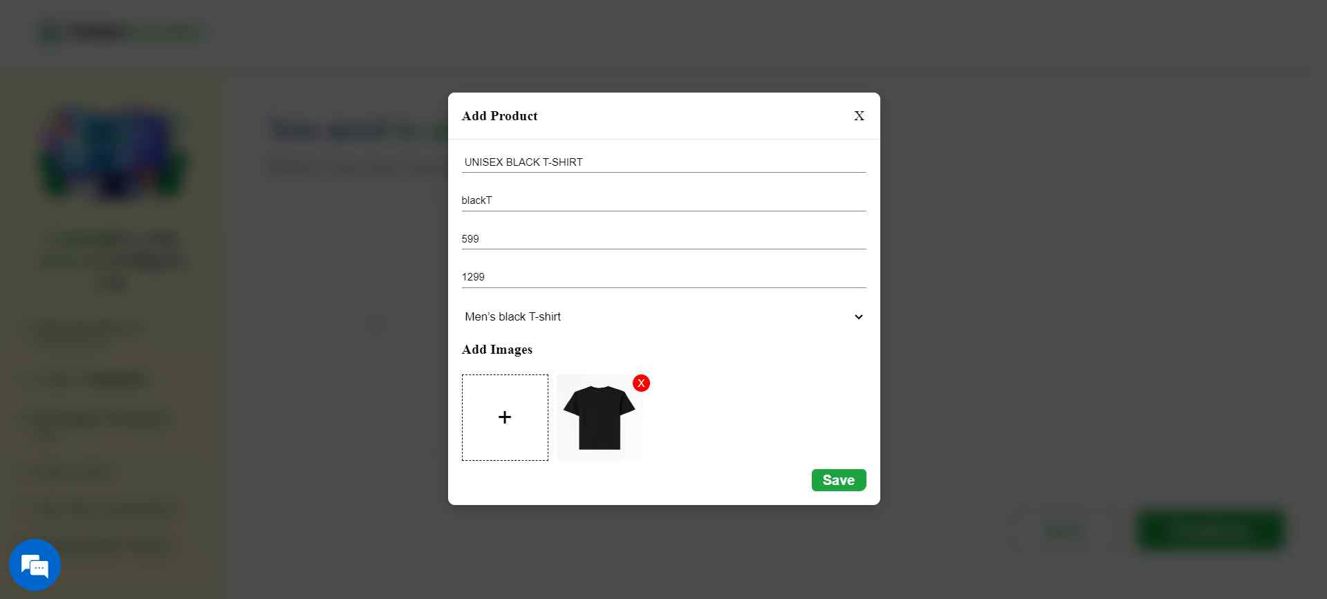 add product page for your online store